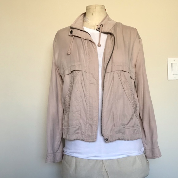 Pale pink BB Dakota soft cotton jacket - Picture 1 of 5